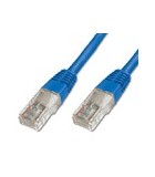 Patch Cord Cord Cat.5e Utp Blu - Confezione 25pz.