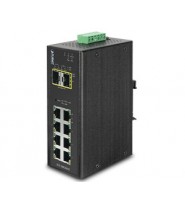 Switch Gigabit Managed 8P 10/100/1000Base-T + 2P Sfp Ip30 Slim