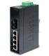 Switch Fast Ethernet 4-Porte 10/100Base-TX IP30  Slim + 1-Porta