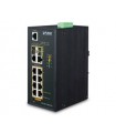 Planet IGS-4215-8P2T2S: Switch industriale IGS-4215-8P2T2S con 8 porte PoE 802.3at + 2 porte SFP