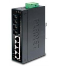 ISW-621 Switch Industriale 4 Porte 10/100Base-TX + 2 Porte 100Base-FX(SC) - Vista Laterale