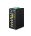 Planet IGS-5225-8P4S: Switch industriale Gigabit gestito Ethernet L2+ 8 porte Gigabit PoE+ 802.3at  PoE + 4 Porte SFP