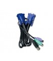 Cavo Kvm 1.8M Usb Con Convertitore Ps2 A Usb