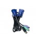 Cavo Kvm 5M Usb Con Convertitore Ps2 A Usb