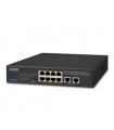 Planet GSD-1008HP: Switch PoE Gigabit Desktop 8 Porte + 2 Porte Uplink