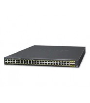 Switch PoE+ Gigabit Ideale per Reti Aziendali: 48 Porte PoE+, 4 Porte SFP, 400W di Potenza e Gestione Completa