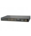 Switch Gigabit PoE 20P 10/100/1000 + 4P SFP 802.3at