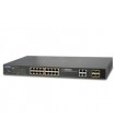Switch Gigabit Poe 20P 10/100/1000 + 4P Sfp 802.3At