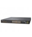 Planet GS-4210-16P2S: Switch Gigabit Ethernet PoE L2 16-Porte 10/100/1000-T