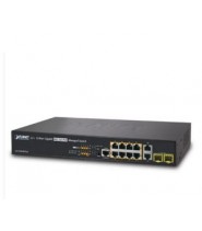 GS-5220-8P2T2S: 240W PoE, Gestione Web/SNMP, 1U Rackmount