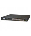 Planet GSW-2620VHP: Switch PoE 250Mt 24 Porte Gigabit + 2 Porte 1000 SFP