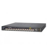 Switch Managed Lunga Distanza Ipv4/Ipv6, 16 Porte Coassiali + 2 Porte 10/100/1000-T