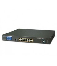 Switch Gigabit Ethernet Ultra PoE L2+ 16-Porte 10/100/1000-T