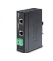 Planet IPOE-162S: Splitter PoE industriale 802.3at, 12V/24V, 100 metri, per telecamere IP, telefoni VoIP e altro.