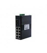 4Net Switch Industriale 8 Porte Poe + 2 Sfp 1000Base-Fx
