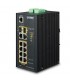 Planet IGS-5225-8P2T2S: Switch Gigabit Ethernet L2+ 8 porte RJ45 Gigabit PoE+, 2 porte RJ45 10/100/1000 e 2 porte SFP 100/1000