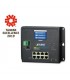 Planet WGS-5225-8T2SV: Switch Industriale Ethernet L2+ a 10 porte: 8 porte RJ45 Gigabit PoE+, 2 porte SFP