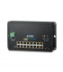 WGS-4215-16P2S Switch Ethernet Gigabit gestito a 16 porte per montaggio a parete industriale, vista frontale