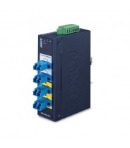 Industrial 2-Channel Optical Fiber Bypass Switch 4X Sc Mm (-40 A 75°C, Dual 9~48V Dc/24V Ac)
