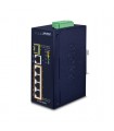 Planet IGS-614HPT: Switch Unmanaged 4-Porte 10/100/1000T 802.3At Poe + 1-Porta 10/100/1000T + 1-Porta 100/1000Xsfp (-40 a 75°C)