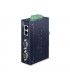 Server media converter Industriale 2-Porte RS232/RS422/RS485 IP30 (2 x 10/100TX, -40 a 75°C, 15KV isolation, dual 12~48V DC)
