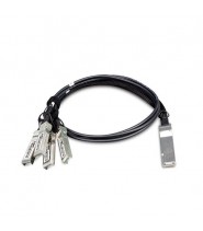 40G QSFP+ to 4 10G SFP+ Direct Attached Copper Cable - 1M