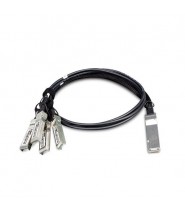 40G Qsfp+ To 4 10G Sfp+ Direct Attached Copper Cable - 1M