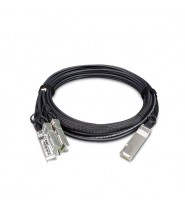 40G QSFP+ to 4 10G SFP+ Direct Attached Copper Cable - 3M