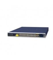 Switch Managed L3 24-Porte 10/100/1000T 802.3At Poe + 4-Porte Condivise 100/1000X Sfp (-40 A 75°C)