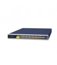 Switch Managed L3 24-Porte 10/100/1000T 802.3At Poe + 4-Porte 10G Sfp+ (-40 A 75°C)