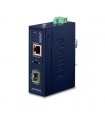 Media Converter 10/100/1000T 802.3at PoE+ a 1000LX/SX (mini-GBIC, SFP) Compact Size (-40 a 75°C)
