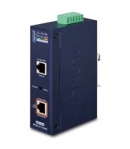 Industrial Single-Port 10/100/1000Mbps 802.3Bt Poe++ Injector (95 Watts, -40~75 Degrees C, 12~48V Dc)