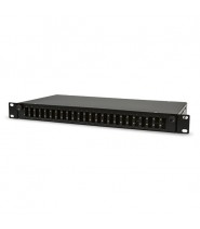 Cassetto Ottico Estraibile Per Rack 19" 1U 24 Porte Sc Duplex