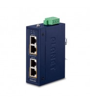 Planet IPOE-260: Iniettore PoE+ Industriale a 2 Porte Gigabit per reti affidabili