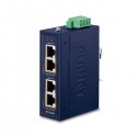 IPOE-260-12V: Iniettore hub PoE+ industriale a 2 porte Gigabit con PoE+ a 36 watt, booster 12V