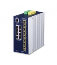 Switch Managed L3 8-Porte 10/100/1000T + 8-Porte 100/1000X Sfp (-40 A 75°C)