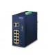 Switch Industriale Gigabit PoE+ 8-Porte IGS-1020PTF per Ambienti Difficili (-40°C a 75°C)