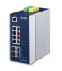 Switch Managed L3 8-Porte 10/100/1000T + 4-Porte 10G SFP+ (-40 a 75°)