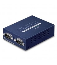 Serial Device Server 2-Porte RS232/422/485 (1-Porta 10/100BASE-TX, -10 a 60°C, Web, Telnet e SNMP management)