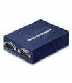 Serial Device Server 2-Porte RS232/422/485 (1-Porta 10/100BASE-TX, -10 a 60°C, Web, Telnet e SNMP management)