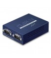 Serial Device Server 2-Porte Rs232/422/485 (1-Porta 10/100Base-Tx, -10 A 60°C, Web, Telnet E Snmp Management)