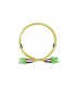 Sc/Apc-Sc/Apc Patchcord Zip Duplex Cable 9/125 1 Mt