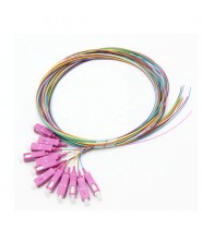 Sc Pigtail 900Um Fiber 50/125 Om4 1 Mt Confezione Da 12 Pezzi Di Colori Differenti