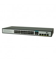 Switch 24P  10/100/1000T PoE  802.3af/at 450W + 4P GB Combo T/SFP