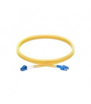 Lc-Sc Patchcord Zip Duplex Cable 9/125 10 Mt