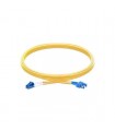 Lc-Sc Patchcord Zip Duplex Cable 9/125 10 Mt