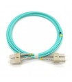 Sc-Sc Patchcord Zipduplex Cable 50/125 Om3 1 Mt