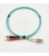 Lc-St Patchcord Zipduplex Cable 50/125 Om3 5 Mt