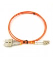 Lc-Sc Patchcord Cavo Mini Zipduplex 50/125 10Mt