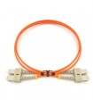 Sc-Sc Patchcord Cavo Zipduplex 50/125 10Mt